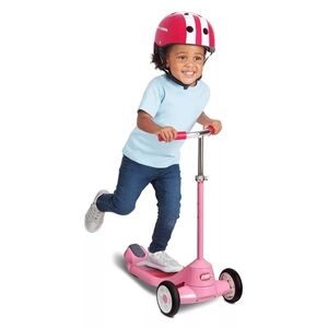 Radio Flyer Grow With Me Beginner Kids' Kick Scooter.